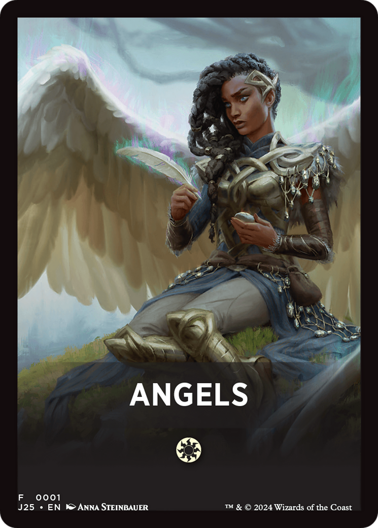 Angels Theme Card [Foundations Jumpstart Front Cards] | Deep Dive Games St. Marys