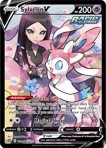 Sylveon V (TG14/TG30) [Sword & Shield: Brilliant Stars] | Deep Dive Games St. Marys