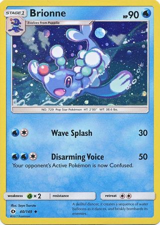 Brionne (40/149) (Cosmos Holo) [Sun & Moon: Base Set] | Deep Dive Games St. Marys