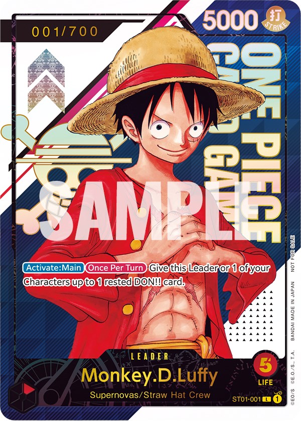 Monkey.D.Luffy (Serial Number) [One Piece Promotion Cards] | Deep Dive Games St. Marys