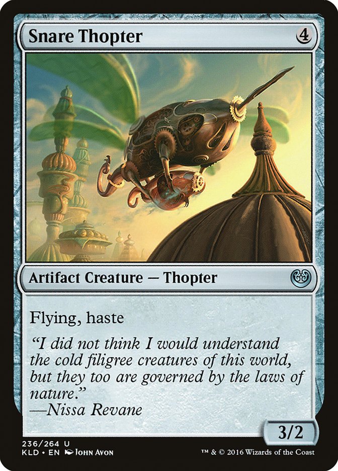 Snare Thopter [Kaladesh] | Deep Dive Games St. Marys