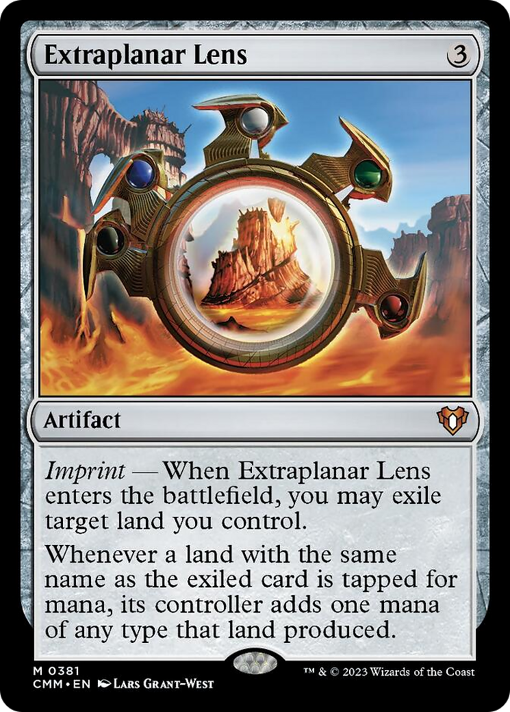 Extraplanar Lens [Commander Masters] | Deep Dive Games St. Marys