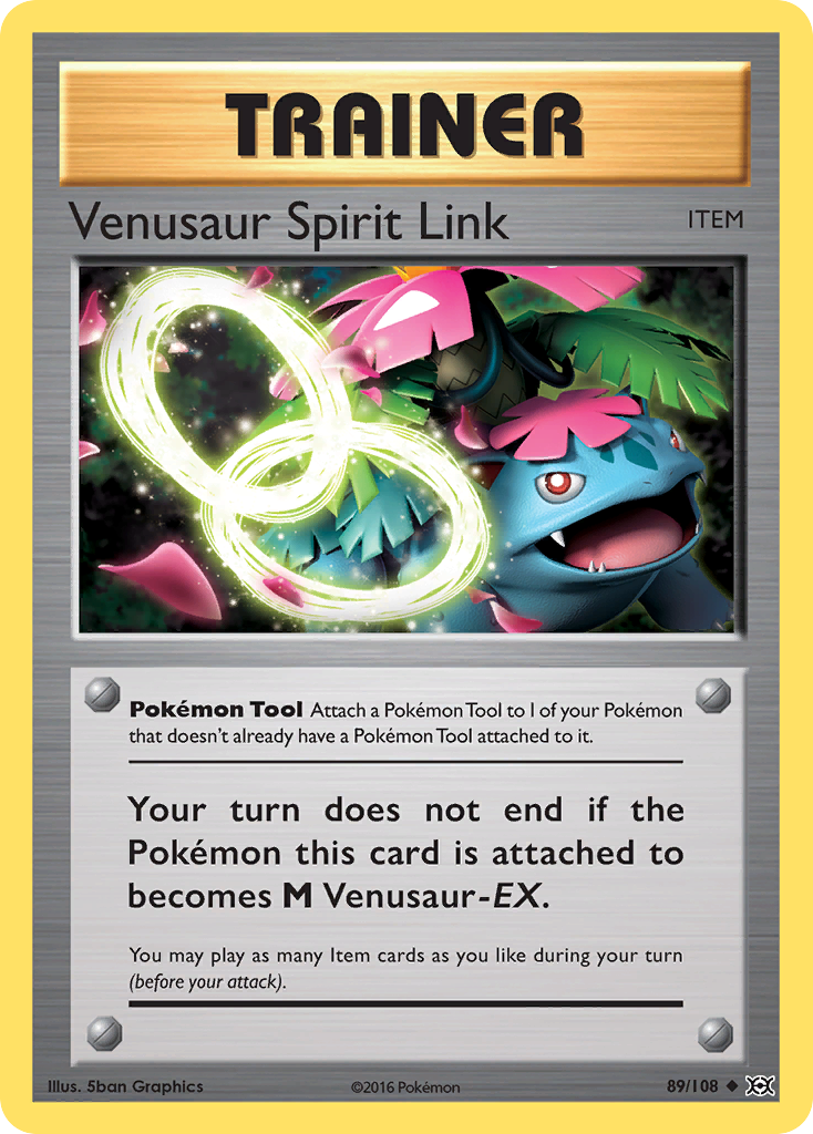 Venusaur Spirit Link (89/108) [XY: Evolutions] | Deep Dive Games St. Marys