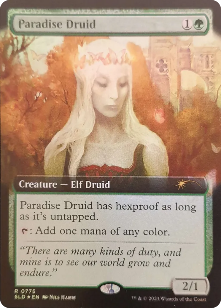 Paradise Druid (Extended Art) [Secret Lair Drop Series] | Deep Dive Games St. Marys