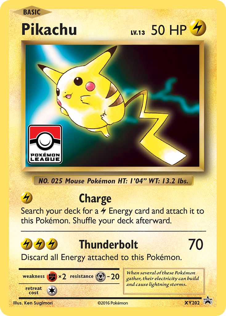 Pikachu (XY202) [XY: Black Star Promos] | Deep Dive Games St. Marys