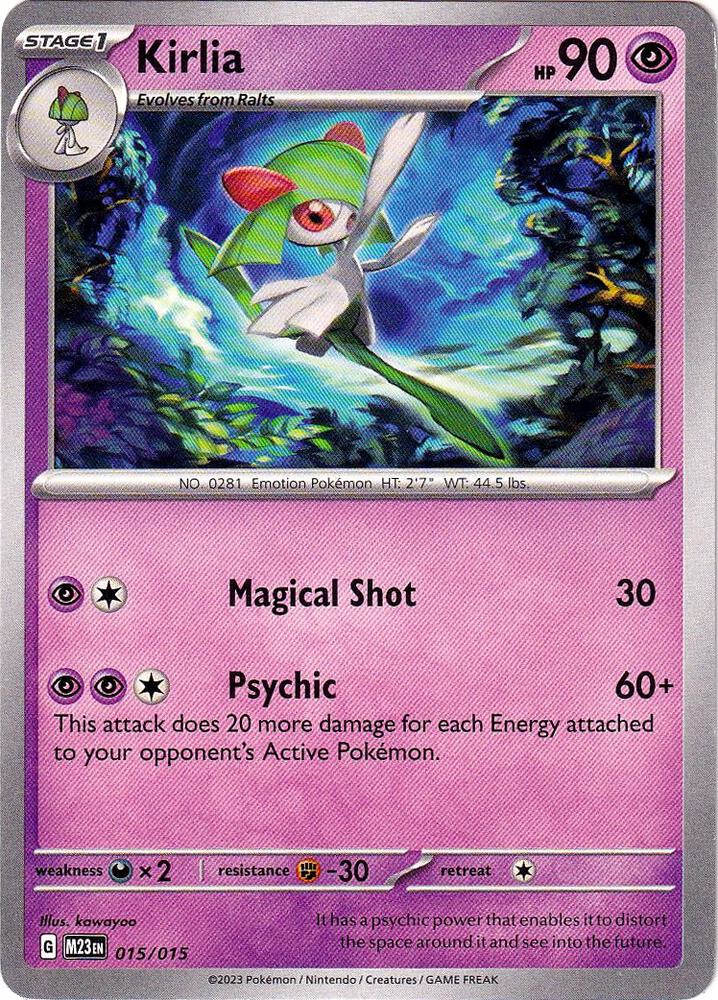 Kirlia (015/015) [McDonald's Promos: 2023 Collection] | Deep Dive Games St. Marys