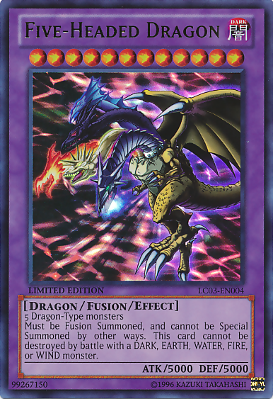 Five-Headed Dragon [LC03-EN004] Ultra Rare | Deep Dive Games St. Marys