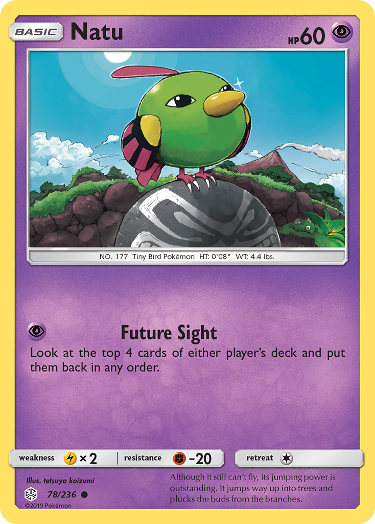 Natu (78/236) [Sun & Moon: Cosmic Eclipse] | Deep Dive Games St. Marys