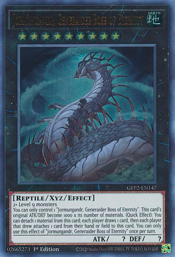 Jormungandr, Generaider Boss of Eternity [GFP2-EN147] Ultra Rare | Deep Dive Games St. Marys