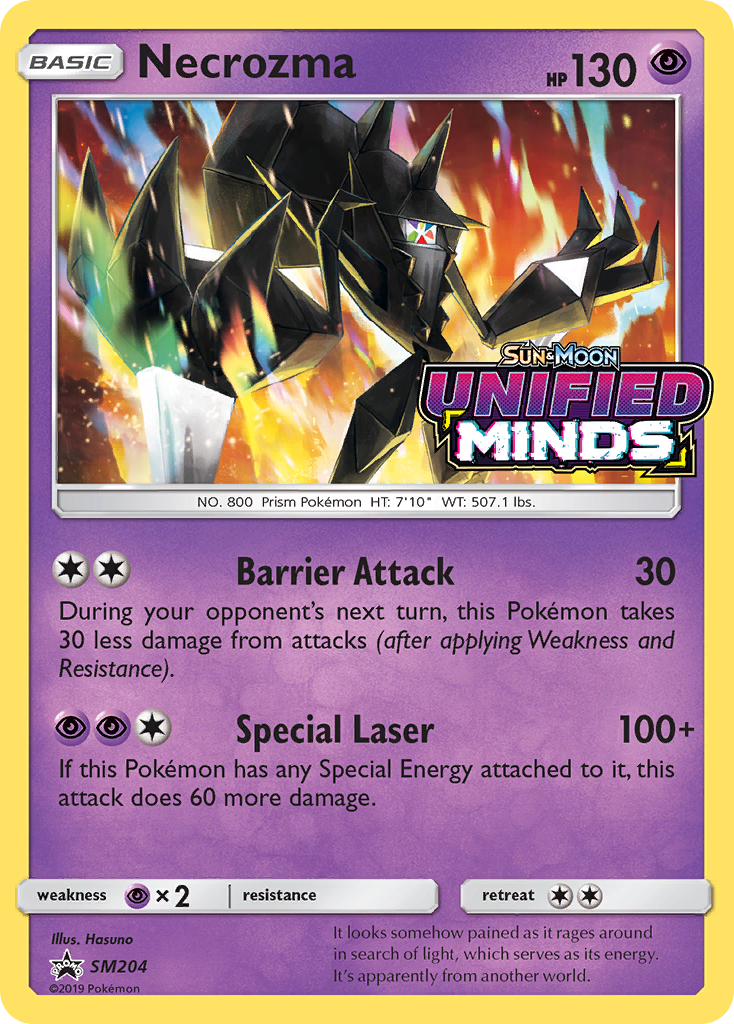 Necrozma (SM204) [Sun & Moon: Black Star Promos] | Deep Dive Games St. Marys