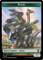 Hydra // Boar Double-Sided Token [Modern Horizons 3 Commander Tokens] | Deep Dive Games St. Marys