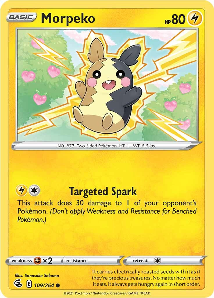 Morpeko (109/264) [Sword & Shield: Fusion Strike] | Deep Dive Games St. Marys