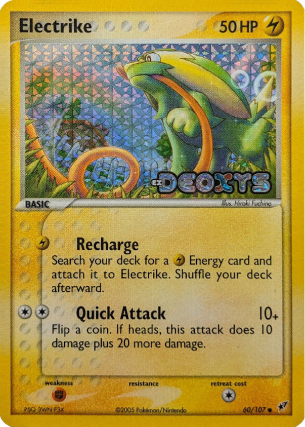 Electrike (60/107) (Stamped) [EX: Deoxys] | Deep Dive Games St. Marys