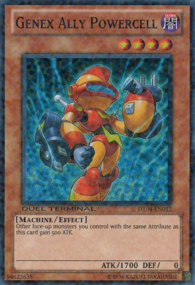 Genex Ally Powercell [DT04-EN012] Super Rare | Deep Dive Games St. Marys