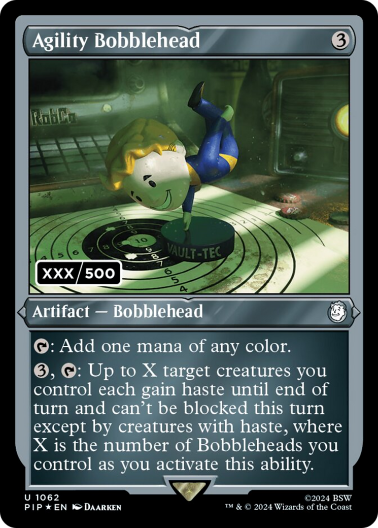 Agility Bobblehead (Serial Numbered) [Fallout] | Deep Dive Games St. Marys