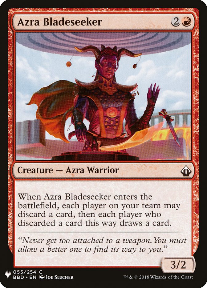 Azra Bladeseeker [Mystery Booster] | Deep Dive Games St. Marys