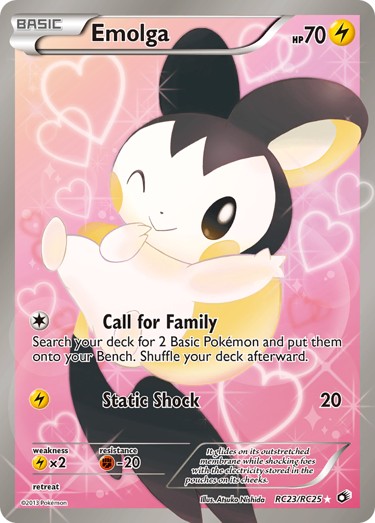 Emolga (RC23/RC25) [Black & White: Legendary Treasures] | Deep Dive Games St. Marys