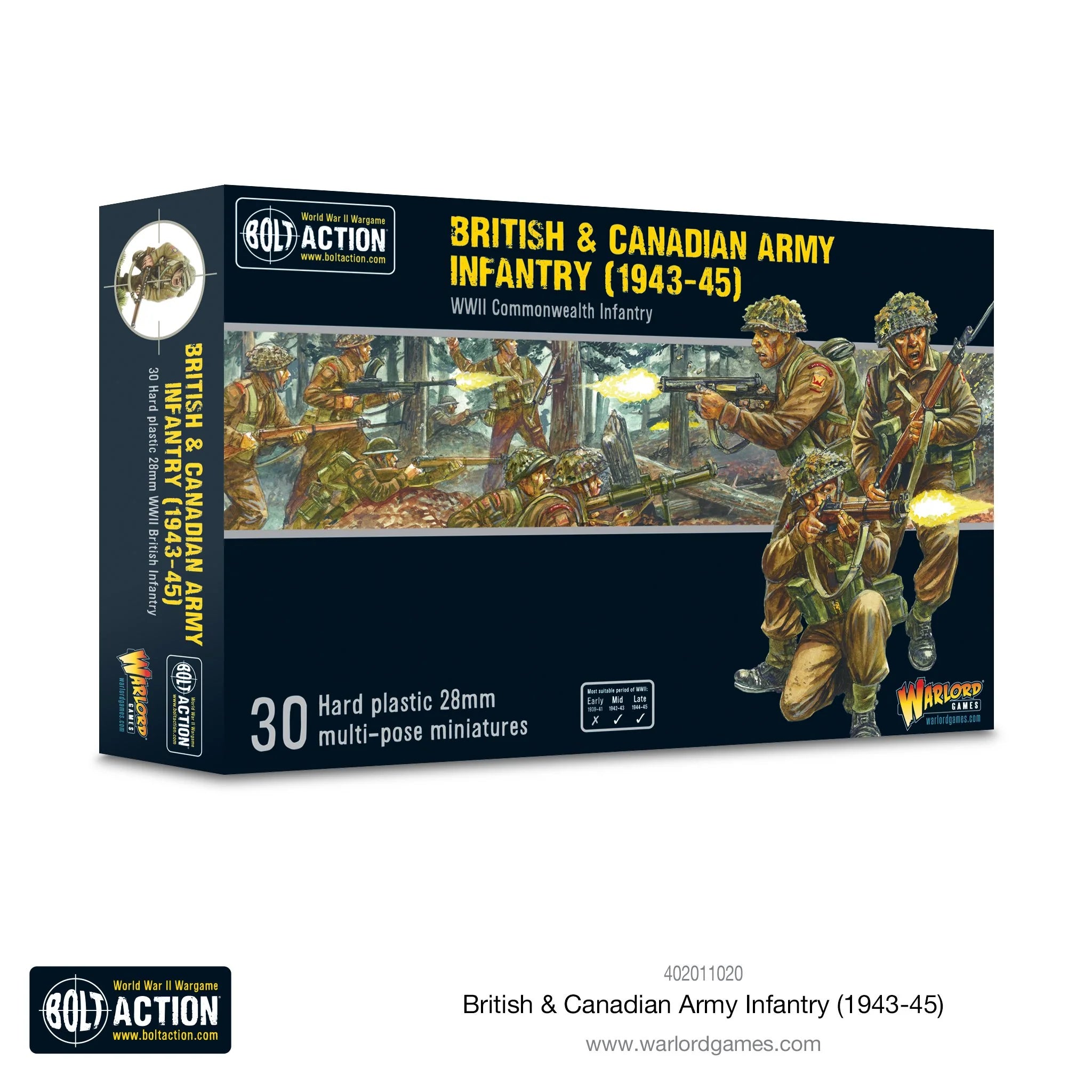 British & Canadian Army Infantry (1943-45) | Deep Dive Games St. Marys