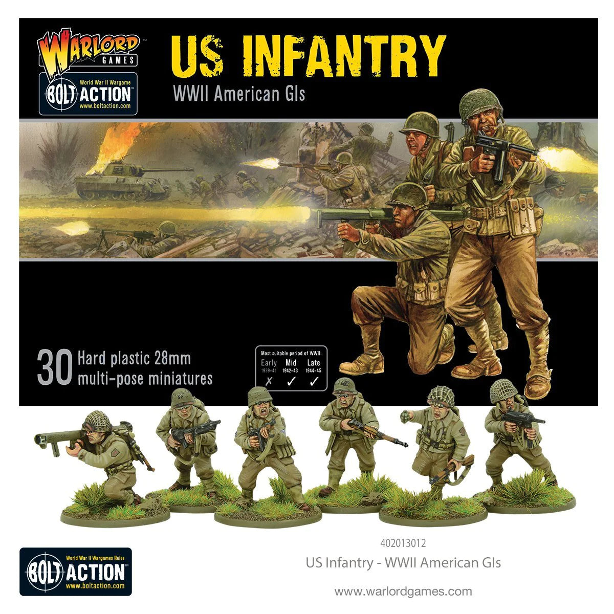 US Infantry - WWII American GIs | Deep Dive Games St. Marys