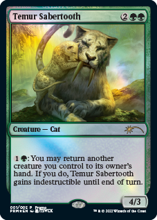 Temur Sabertooth [Year of the Tiger 2022] | Deep Dive Games St. Marys