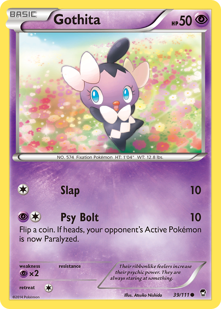 Gothita (39/111) [XY: Furious Fists] | Deep Dive Games St. Marys