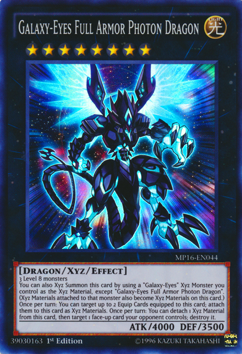 Galaxy-Eyes Full Armor Photon Dragon [MP16-EN044] Super Rare | Deep Dive Games St. Marys