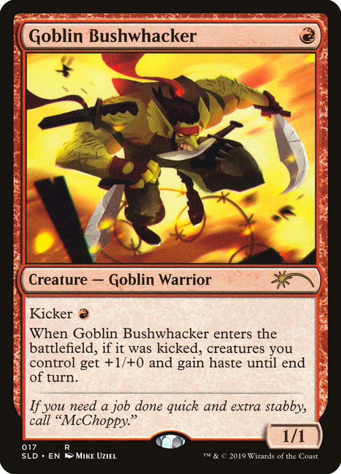 Goblin Bushwhacker [Secret Lair Drop Series] | Deep Dive Games St. Marys