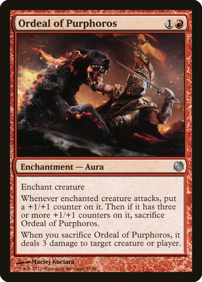 Ordeal of Purphoros [Duel Decks: Heroes vs. Monsters] | Deep Dive Games St. Marys