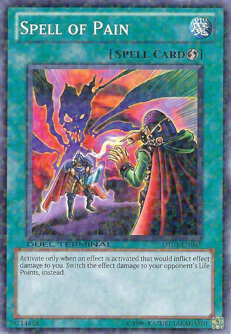 Spell of Pain [DT03-EN045] Common | Deep Dive Games St. Marys