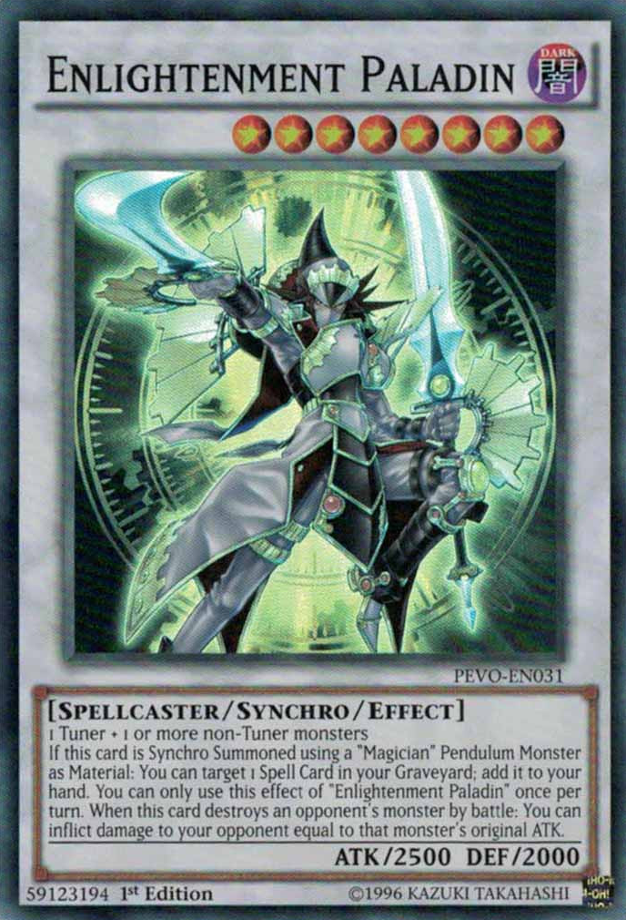 Enlightenment Paladin [PEVO-EN031] Super Rare | Deep Dive Games St. Marys