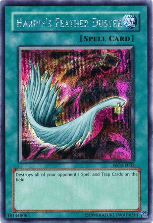 Harpie's Feather Duster [WC4-E003] Prismatic Secret Rare | Deep Dive Games St. Marys