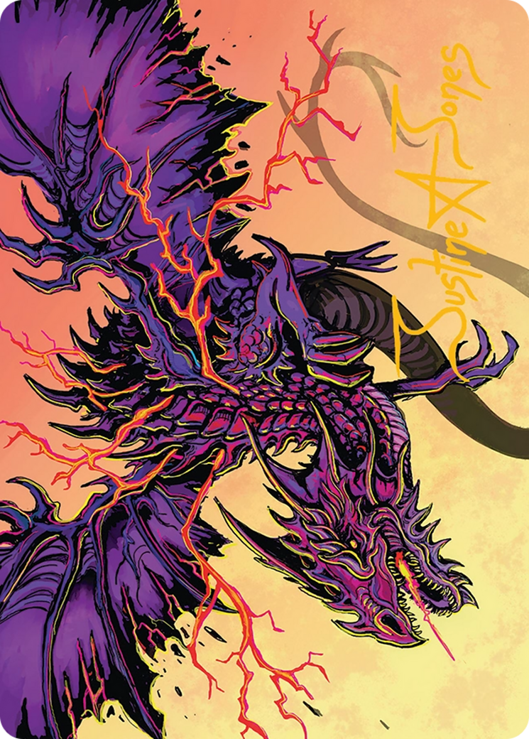 Stormshriek Feral Art Card (35/54) [Tarkir: Dragonstorm Art Series] | Deep Dive Games St. Marys