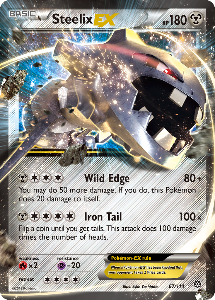 Steelix EX (67/114) [XY: Steam Siege] | Deep Dive Games St. Marys