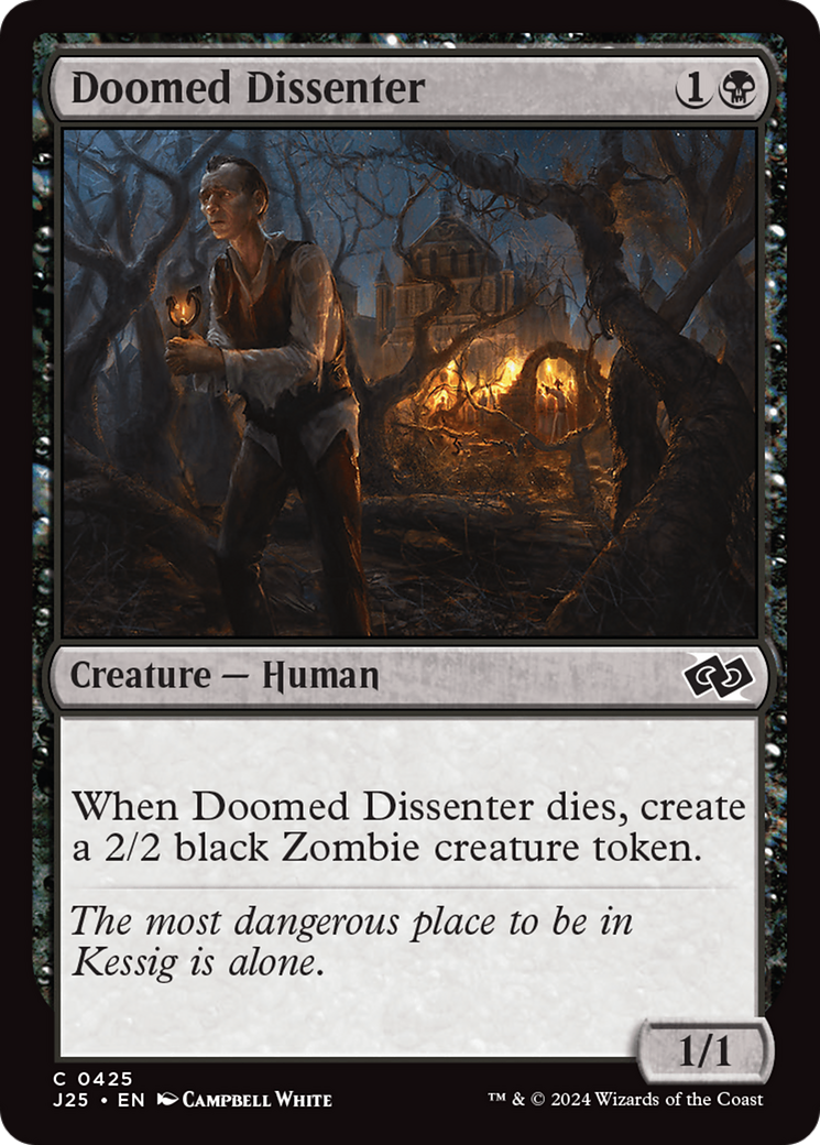 Doomed Dissenter [Foundations Jumpstart] | Deep Dive Games St. Marys