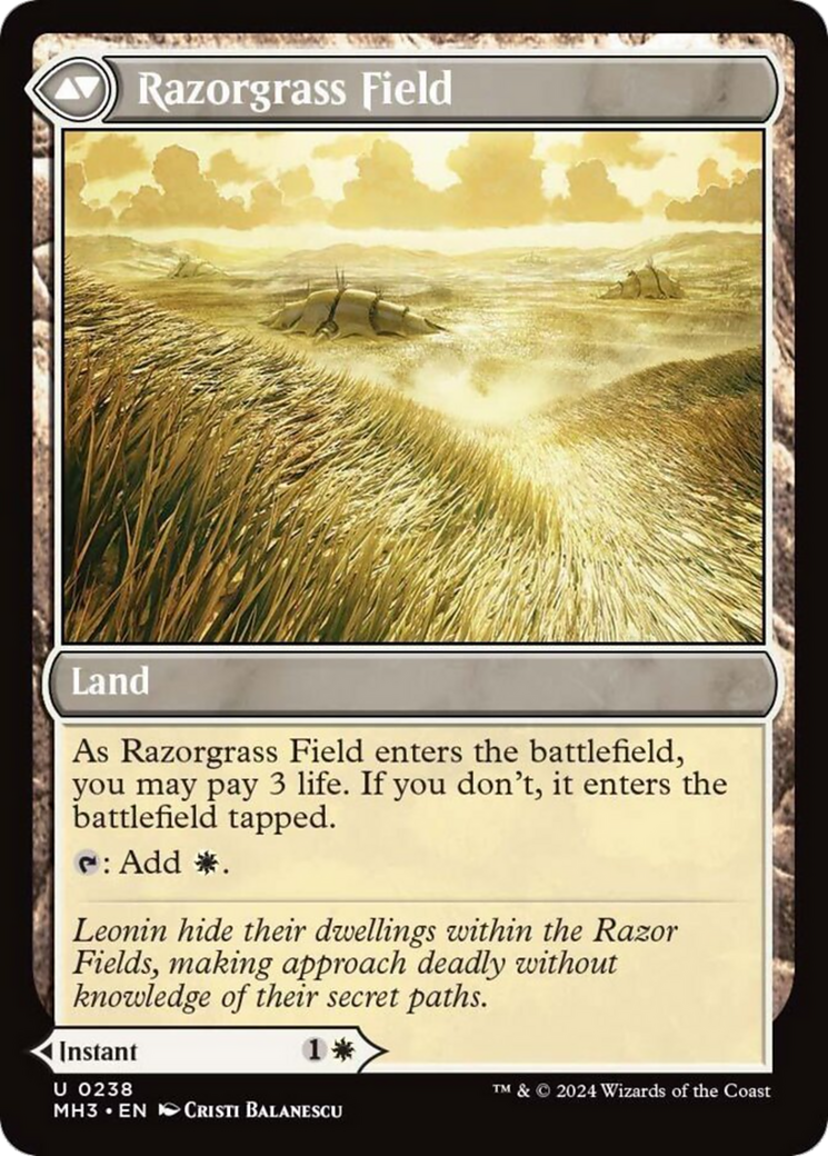 Razorgrass Ambush // Razorgrass Field [Modern Horizons 3] | Deep Dive Games St. Marys