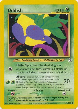 Oddish (68/111) [Neo Genesis Unlimited] | Deep Dive Games St. Marys