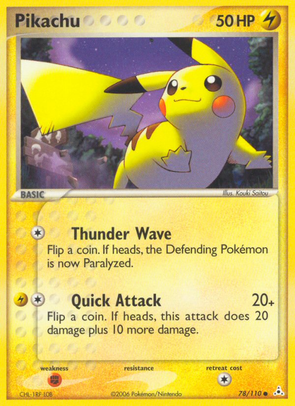 Pikachu (78/110) [EX: Holon Phantoms] | Deep Dive Games St. Marys