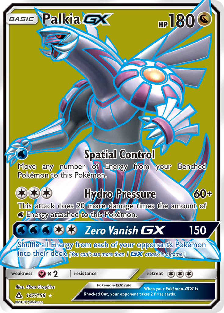 Palkia GX (147/156) [Sun & Moon: Ultra Prism] | Deep Dive Games St. Marys