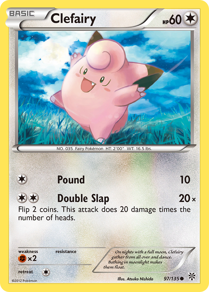 Clefairy (97/135) [Black & White: Plasma Storm] | Deep Dive Games St. Marys