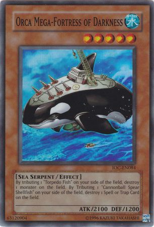 Orca Mega-Fortress of Darkness [IOC-EN084] Super Rare | Deep Dive Games St. Marys