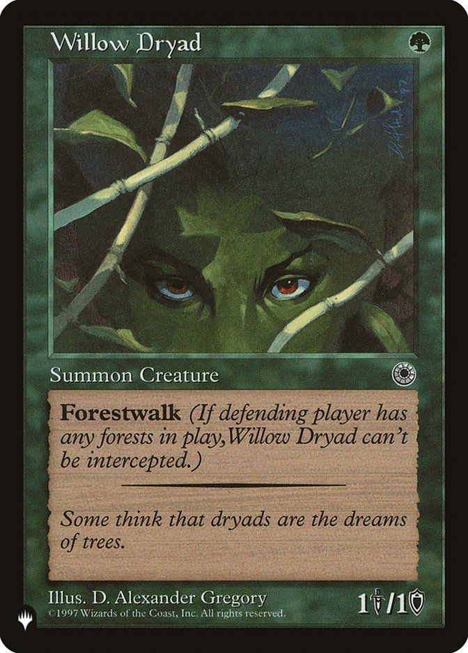 Willow Dryad [The List] | Deep Dive Games St. Marys