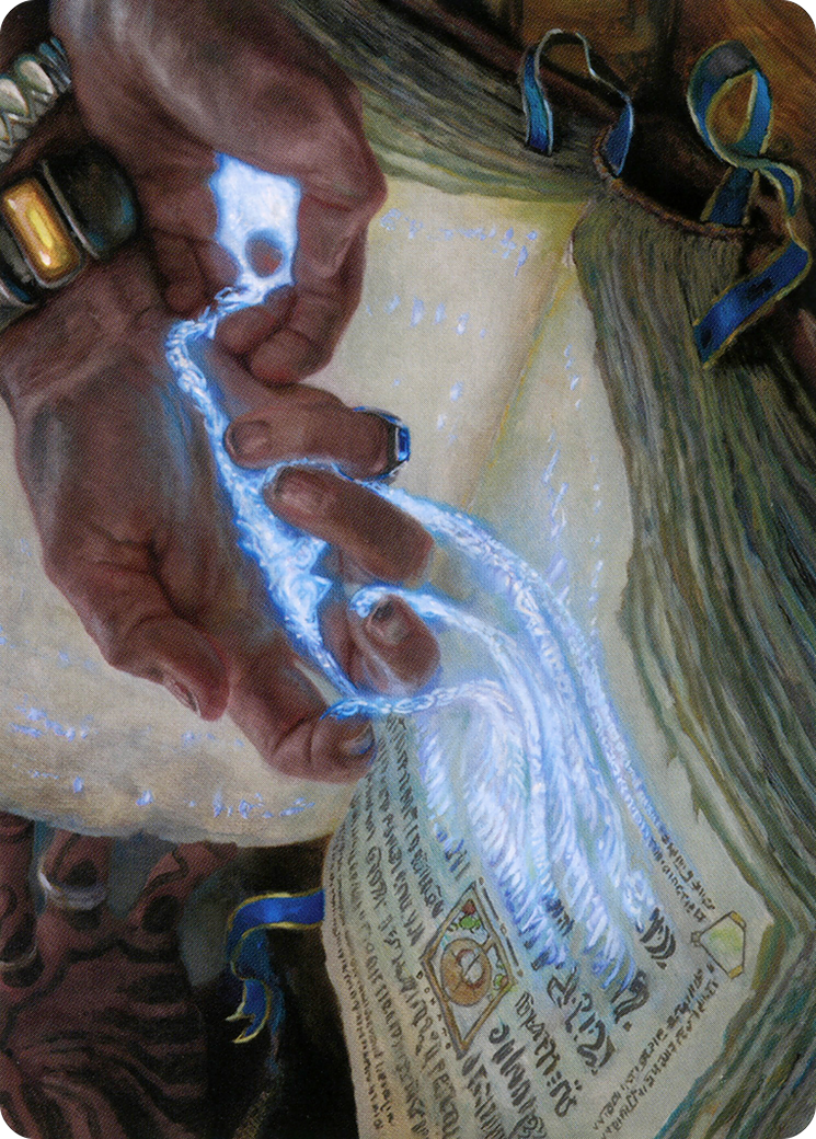 Mystic Redaction Art Card [Modern Horizons 2 Art Series] | Deep Dive Games St. Marys