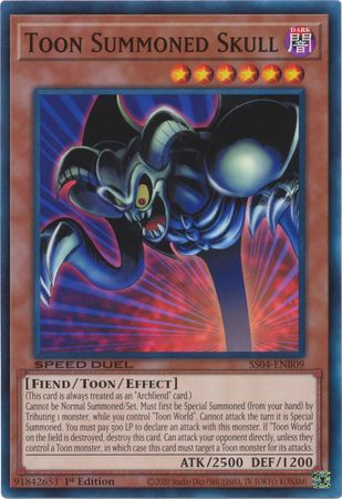 Toon Summoned Skull [SS04-ENB09] Common | Deep Dive Games St. Marys