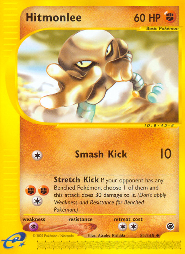 Hitmonlee (81/165) [Expedition: Base Set] | Deep Dive Games St. Marys