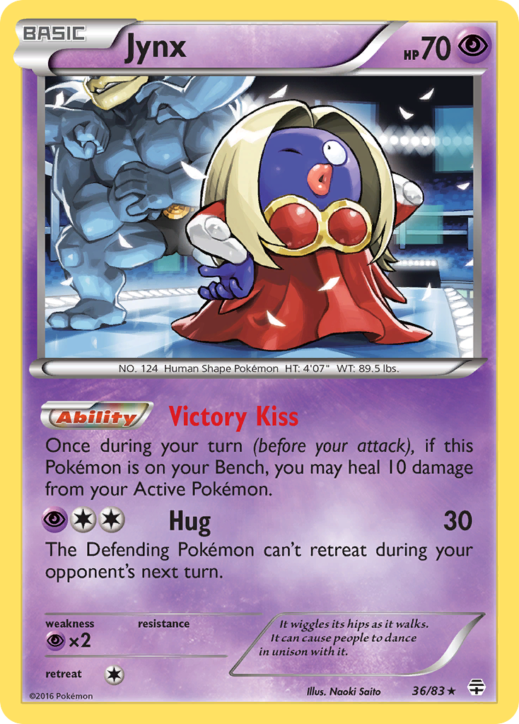 Jynx (36/83) [XY: Generations] | Deep Dive Games St. Marys