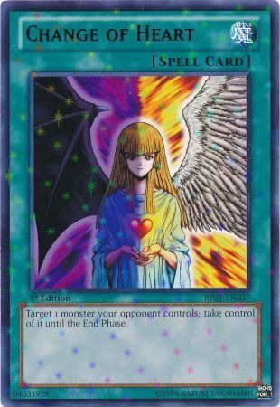 Change of Heart [BP01-EN037] Starfoil Rare | Deep Dive Games St. Marys