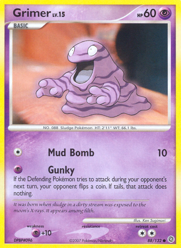 Grimer (88/132) [Diamond & Pearl: Secret Wonders] | Deep Dive Games St. Marys