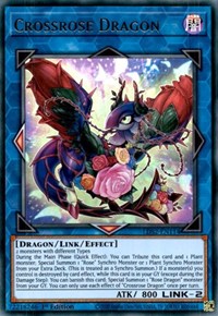 Crossrose Dragon [LDS2-EN114] Ultra Rare | Deep Dive Games St. Marys