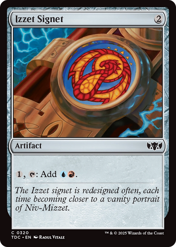 Izzet Signet [Tarkir: Dragonstorm Commander] | Deep Dive Games St. Marys