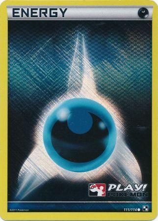 Darkness Energy (111/114) (Play Pokemon Promo) [Black & White: Base Set] | Deep Dive Games St. Marys